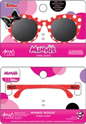 Youth Minnie Red Polka Dot with bow Sunglases