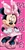 Sassy Heart Minnie Mouse Beach Towel, Pink