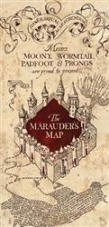 Harry Potter Marauders Map, 28x58 Beach Towel (No Namedrop)