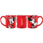 Minnie Kup 14oz Ceramic Mug, Red