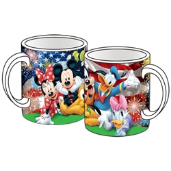 11oz Mug Patriotic Mickey Group