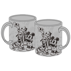 Sketchy Mickey Group 11oz Mug
