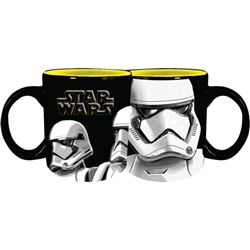 Star Wars Episode IX White Stormtrooper Coffee Mug, 14oz Relief