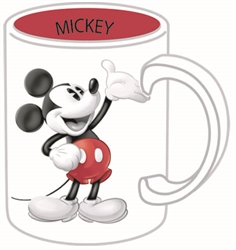 Mickey Tonal 14oz Relief Mug