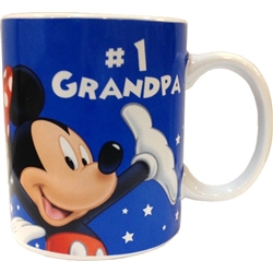 Disney #1 Grandpa Mug, 11oz ceramic