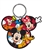 Dizz Disney Gang Mickey Goofy Donald Pluto Minnie Laser Keychain