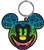 Day of Mickey Head Lasercut Keychain