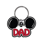 Dad Fan Lasercut Keychain