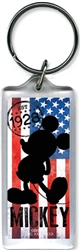 American Icon Mickey Mouse Lucite Keychain