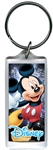 Space Magic Mickey Mouse, Lucite Rectangle Keychain