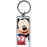 Full on Mickey Mouse Lucite Keychain