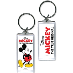 Classic Mickey Mouse Lucite Keychain