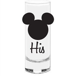"His" Mickey Collection Glass (No Namedrop)