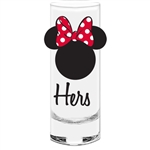 "Hers" Minnie Collection Glass (No Namedrop)