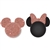 Rose Gold Mickey and Rose Gold Minnie Antenna Topper
