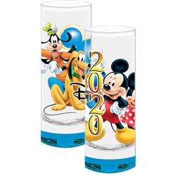 Dated 2020 Sure Shot Mickey Minnie Goofy Pluto, Blue Bottom