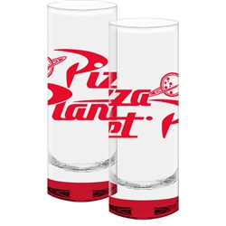 Toy Story Pizza Planet Collection Glass (No Namedrop), Red Bottom