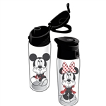 Gazing Mickey Minnie Flip Top Water Bottle