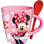 Cup O Sass Minnie Mouse Mug with Spoon, Pink
