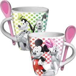 Mickey Groupies Spoon Mug
