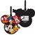 Hang on Gang Mickey Minnie Goofy Pluto Donald Luggage Tag