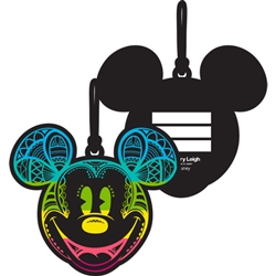 Radical Mickey Rainbow Luggage Tag