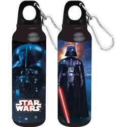 Star Wars Darth Vader Aluminum Bottle Wide Mouth, Black