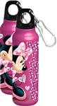 Minnie Hearts Aluminum Bottle Wide Mouth, Pink