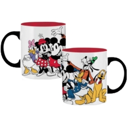 20oz Mug Sensational Six Mickey Minnie Daisy Goofy Donald Pluto