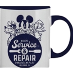 20oz Mug Service Group Mickey Goofy Donald