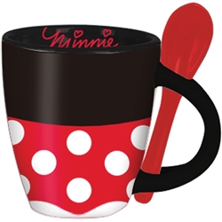 Minnie Signature Dress Espresso Cup with Spoon