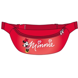 Belly Bag Minnie Mouse Standing Logo, Red