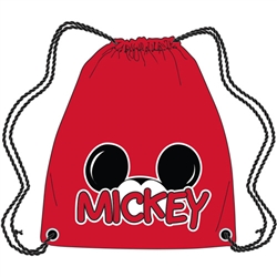 Mickey Family String Tote, Red