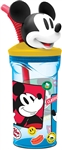 3D Head Tumbler w/Straw Mickey Mouse