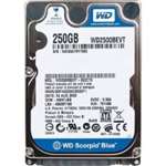 WESTERN DIGITAL WD2500BEVT SCORPIO BLUE 250GB 5400RPM SATA-II 7PIN 8MB BUFFER 2.5INCH NOTEBOOK DRIVES. REFURBISHED. IN STOCK.