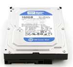 WESTERN DIGITAL WD1600AAJS CAVIAR BLUE 160GB 7200RPM SATA-II 7PIN 8MB BUFFER 3.5INCH LOW PROFILE (1.0 INCH) HARD DISK DRIVE. REFURBISHED. IN STOCK.