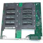 DELL H1051 BACKPLANE BOARD 2 X 4 SCSI HOTSWAP 80PIN FOR POWEREDGE 2800. REFURBISHED. IN STOCK.