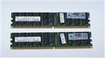 HP 408854-S21 8GB (2X4GB) 667MHZ PC2-5300 ECC REGISTERED DDR2 SDRAM DIMM GENUINE HP MEMORY KIT FOR HP PROLIANT SERVER DL185 G5 BL260C G5 DL785 G5. BULK. IN STOCK.