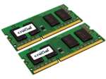 CRUCIAL CT2KIT51264BF160B 8GB (2X4GB) 1600MHZ PC3-12800 NON-ECC UNBUFFERED CL11 DDR3 SDRAM 204-PIN SODIMM GENUINE CRUCIAL MEMORY MODULE. BULK. IN STOCK.