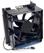 DELL - COOLING FAN ASSEMBLY FOR OPTIPLEX 360 760 380 580 330 755 780 (KDE1212PMV1). REFURBISHED. IN STOCK.