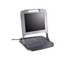 DELL RU943 17 RACKMOUNT LCD PANEL WITH KEYBOARD. BULK. IN STOCK.