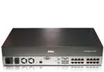 DELL CK318 POWEREDGE 2161DS-2 CONSOLE SWITCH - SWITCH 16 PORTS. REFURBISHED. IN STOCK.