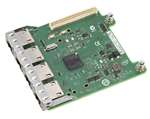 DELL 540-BBCB INTEL I350 QUAD PORT 1GB NETWORK DAUGHTER CARD. REFURBISHED. IN STOCK.