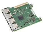DELL 542-BBCL INTEL I350 QUAD PORT 1GB NETWORK DAUGHTER CARD. REFURBISHED. IN STOCK.