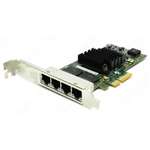 DELL 540-BBHX INTEL SERVER ADAPTER PCI EXPRESS 2.0 X4 - 4 PORTS NETWORK ADAPTER. REFURBISHED. IN STOCK.
