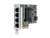 HP 811544-001 4-PORT 366T ETHERNET NIC - 4-1GB ETHERNET PORTS, PCI EXPRESS 2.1 X4. BULK. IN STOCK.