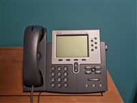 CISCO CP-7961G IP PHONE 7961G (SPARE) NO LICENSE W/O POWER CUBE3.REFURBISHED. IN STOCK.