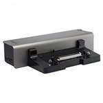 HP KP080AA DOCKING STATION WITH 120W AC ADAPTER FOR NOTEBOOKS. REFURBISHED. IN STOCK.