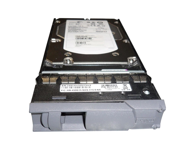 NetApp X414A-R5 600GB SAS SED 15K RPM NSE HARD Drive for DS4243 DS4246 46X9784