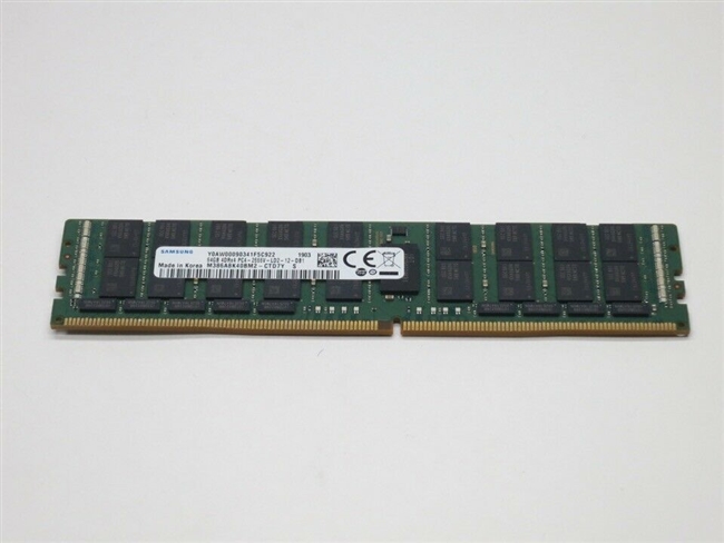 Samsung M386A8K40BM2-CTD 64GB PC4-21300 DDR4-2666MHz Quad Rank ECC Reg Memory. BULK. IN STOCK.